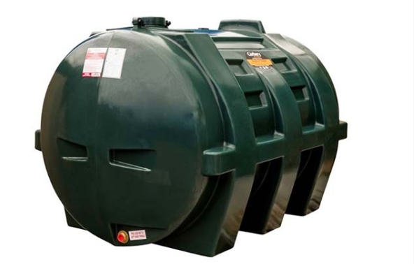 1350 Horizontal Single Skin Tank